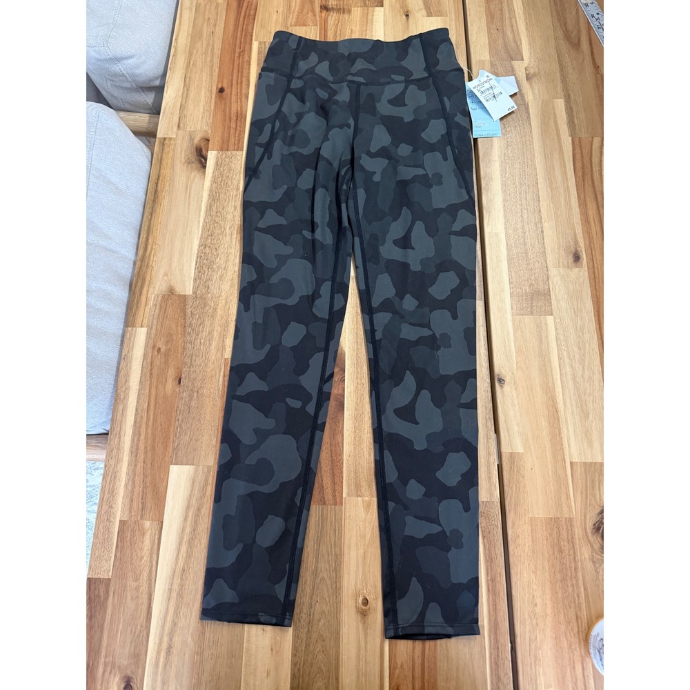 New ZELLA Size xL (14/16) Girls‎ Camo Leggings high rise